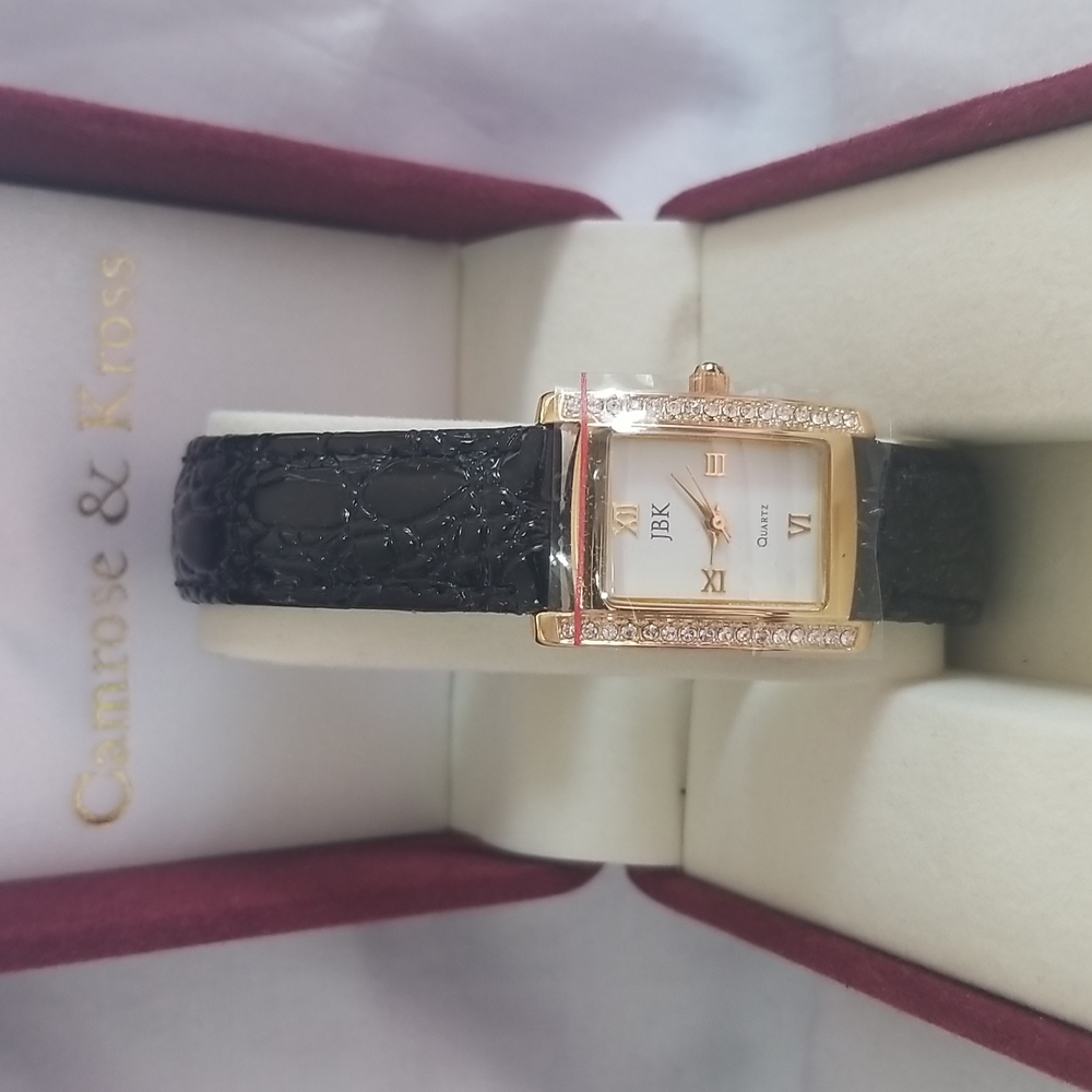 Jacqueline Kennedy Rectangular Case Watch, new with original tag